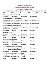 Đề thi học sinh giỏi môn Tiếng Anh Lớp 6 - Năm học 2011-2012 - Phòng GD & ĐT Chương Mỹ